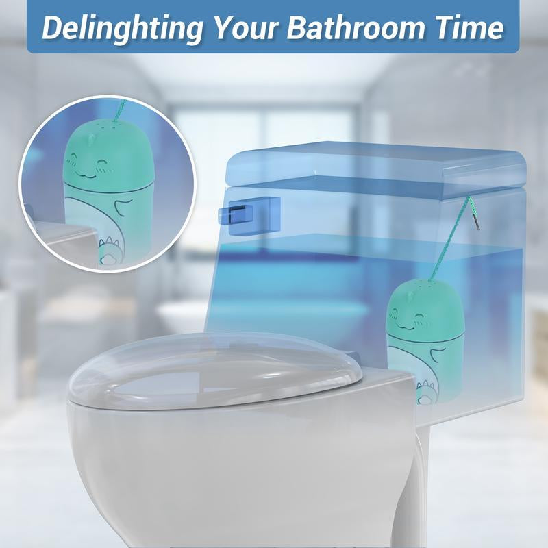 Dinosaur Toilet Bowl Cleaner 3PCS Bathroom Tank Bottle Cute Shaped Design Triple Fragrance Formula
