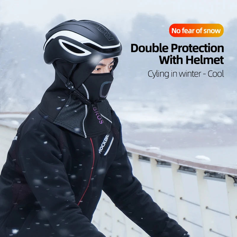 Winter Cycling Mask Fleece Thermal Keep Warm Windproof Cycling Face Mask Balaclava Ski