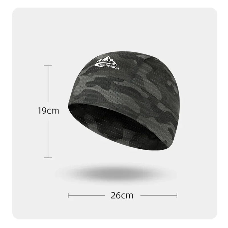 Cycling Cap Quick Dry Anti-UV Sports Cooling Skull Cap Helmet Liner Sweat Outdoor