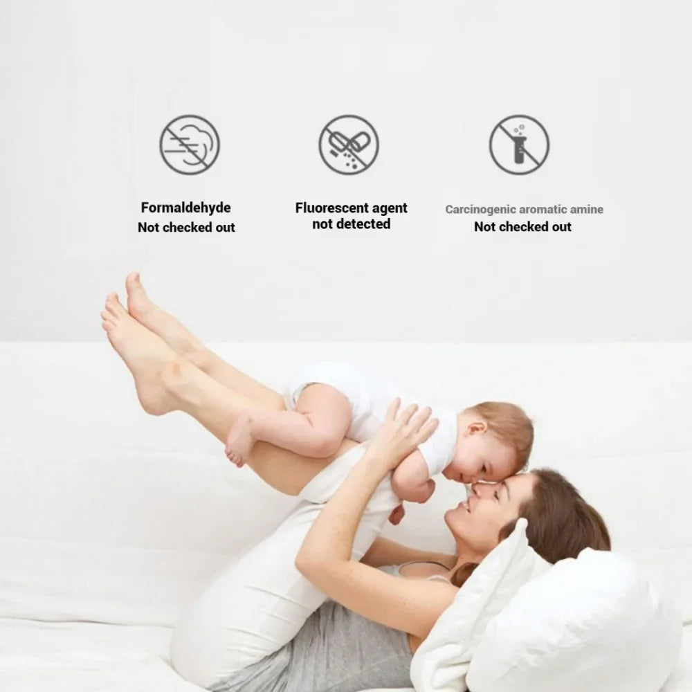 Comfortable Sleeping Pillows 5-Star Hotel Quality Three-Dimensional Soft Bilateral Washed Solid Color