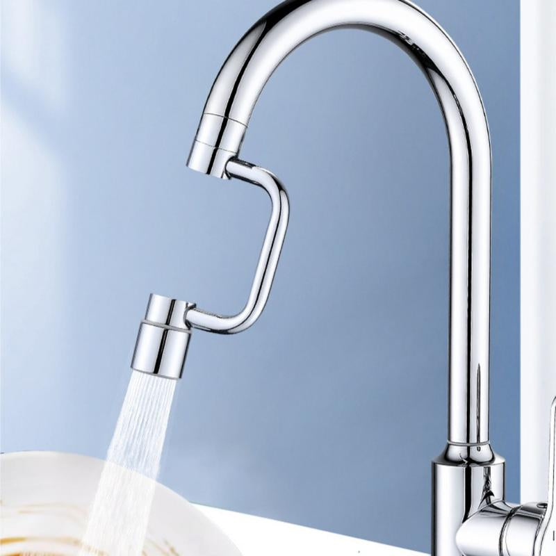 Rotatable Faucet Extension 1440° Dual Sprayer Smart Face Washing Toddler Tap Attachment