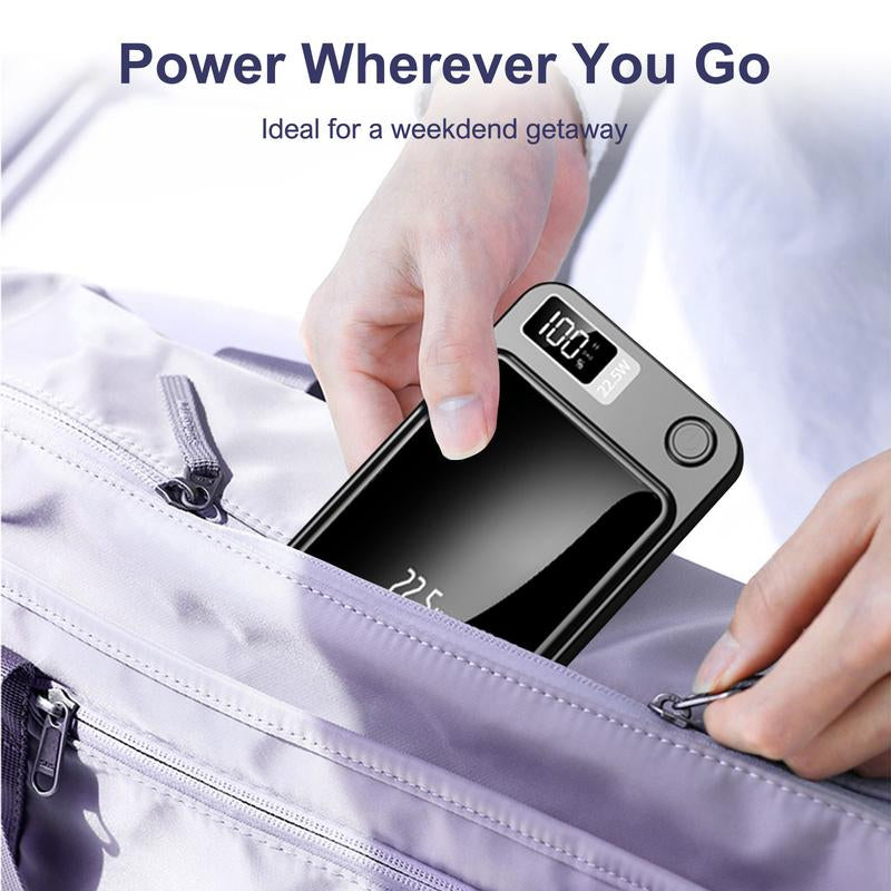 Digital Power Display 10000 Mah Wireless Magnetic Power Bank For iPhone & Android Phones
